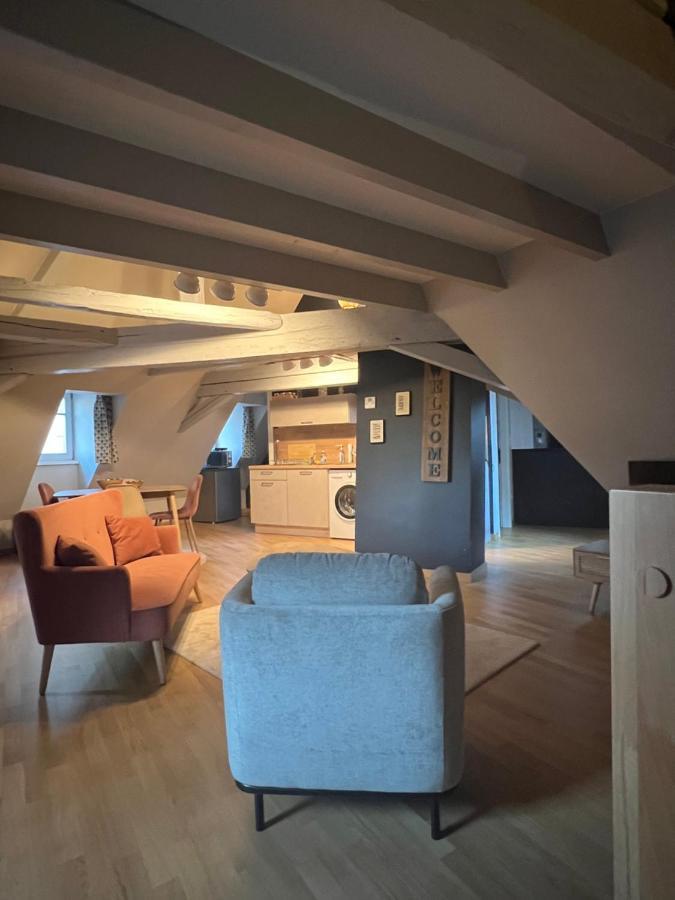 Duplex Atypique Au Coeur De Mulhouse Apartment Exterior photo