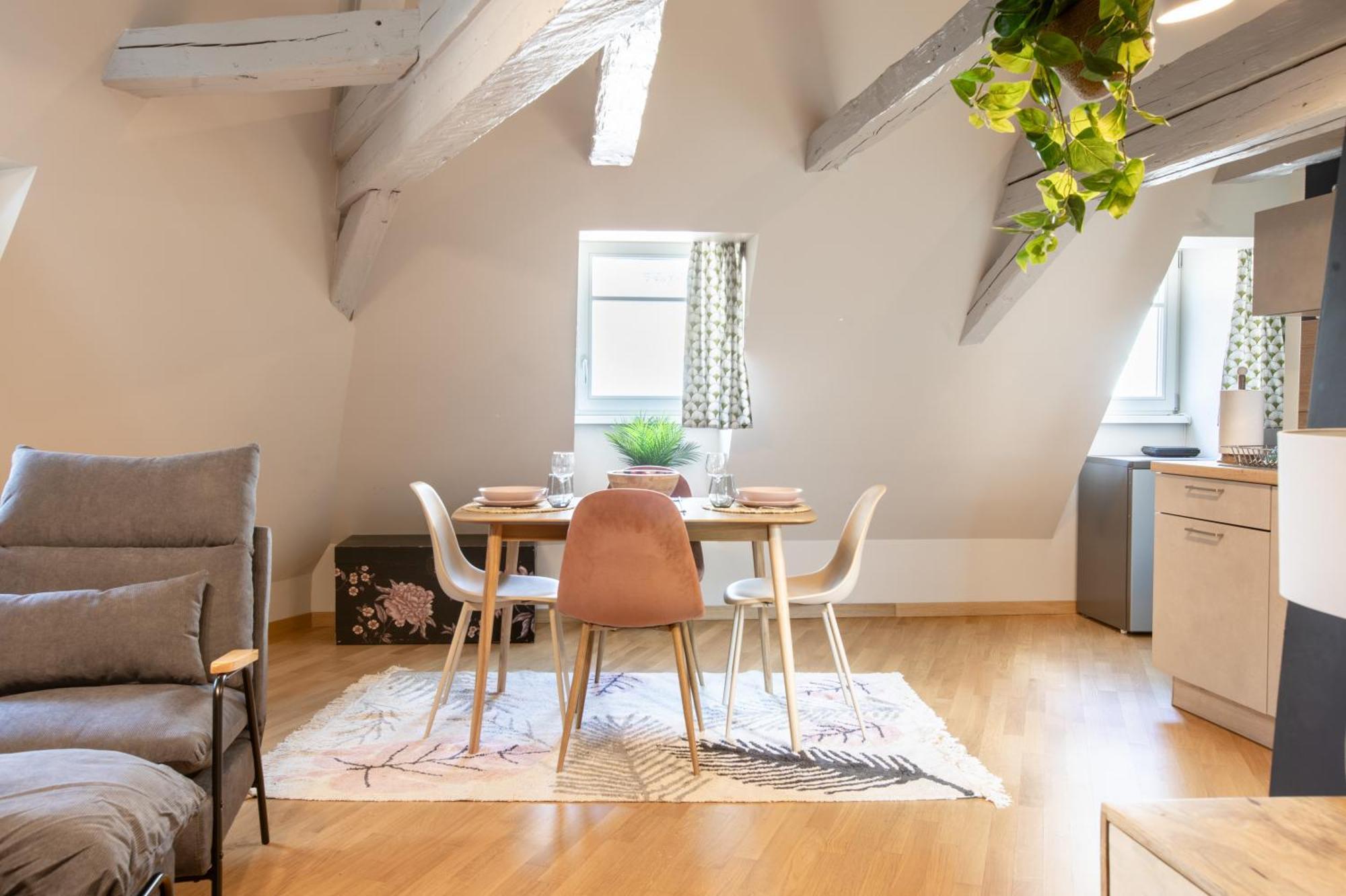 Duplex Atypique Au Coeur De Mulhouse Apartment Exterior photo